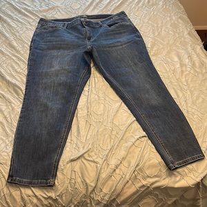Lincoln outfitters straight leg/skinny jeans size 20w